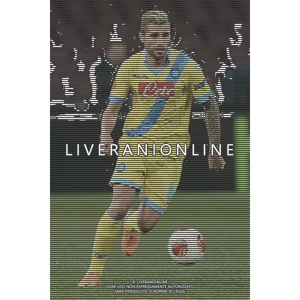 NAPOLI SWANSEA EUROPA LEAGUE 27-02-2014 NELLA FOTO: VALON BEHRAMI FOTO MOSCA- AG.LIVERANI