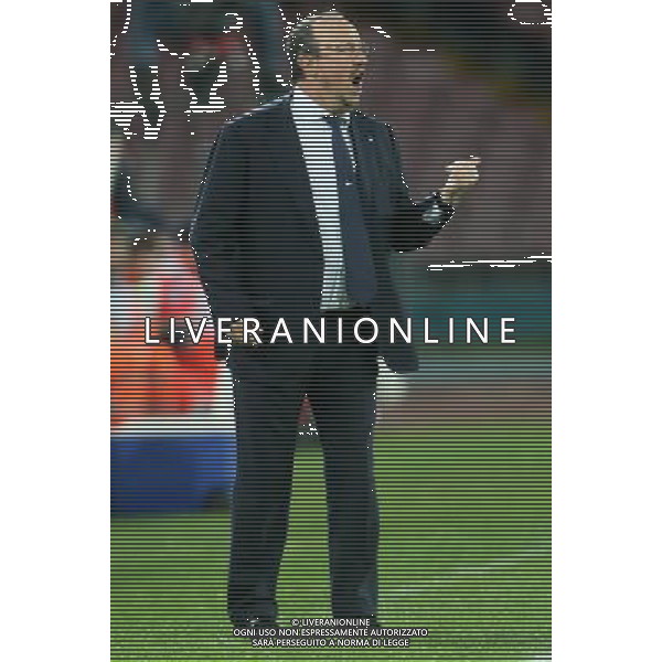 NAPOLI SWANSEA EUROPA LEAGUE 27-02-2014 NELLA FOTO: RAFAEL BENITEZ FOTO MOSCA- AG.LIVERANI