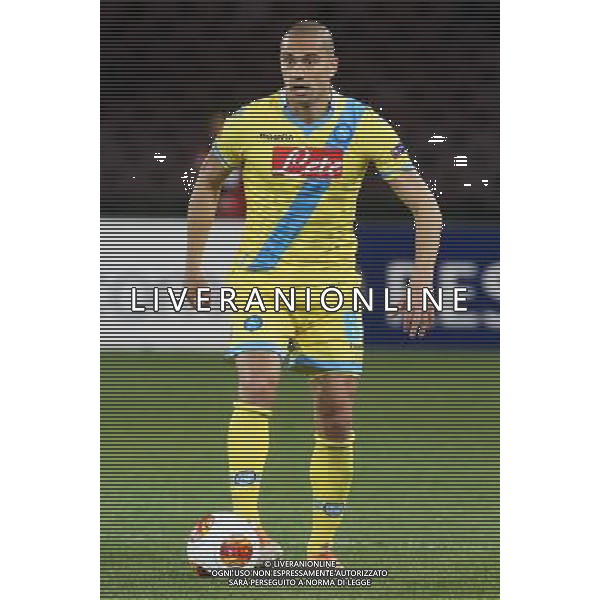 NAPOLI SWANSEA EUROPA LEAGUE 27-02-2014 NELLA FOTO: INLER GOKHAN FOTO MOSCA- AG.LIVERANI