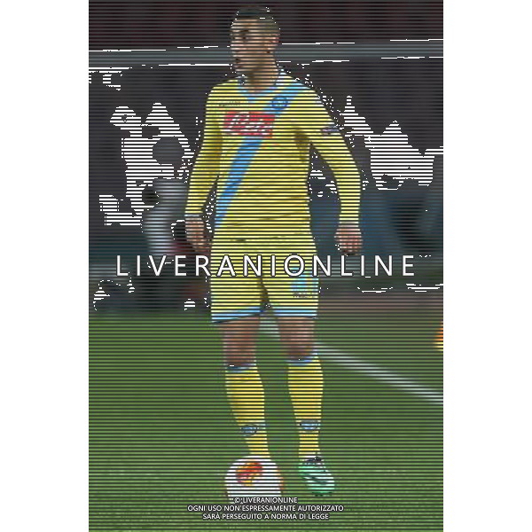 NAPOLI SWANSEA EUROPA LEAGUE 27-02-2014 NELLA FOTO: FAOUZI GHOULAM FOTO MOSCA- AG.LIVERANI