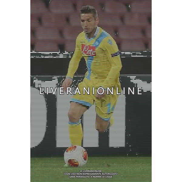 NAPOLI SWANSEA EUROPA LEAGUE 27-02-2014 NELLA FOTO: DRIES MERTES FOTO MOSCA- AG.LIVERANI