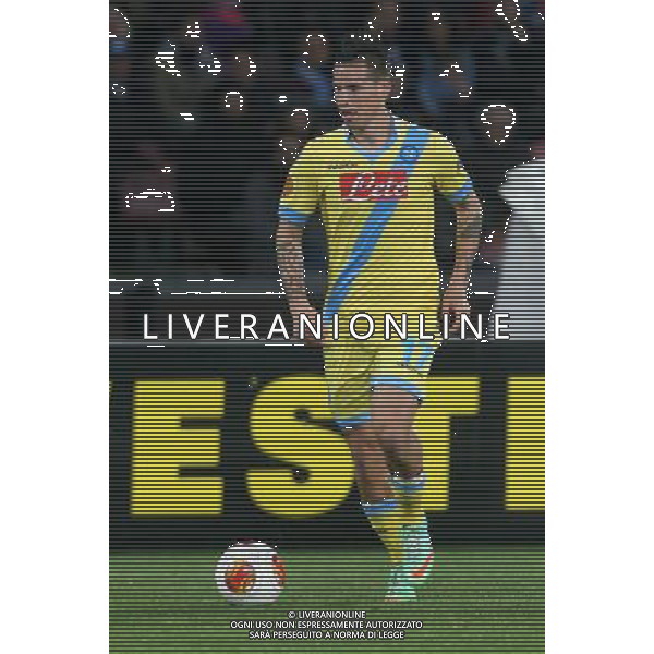 NAPOLI SWANSEA EUROPA LEAGUE 27-02-2014 NELLA FOTO: MAREK HAMSIK FOTO MOSCA- AG.LIVERANI
