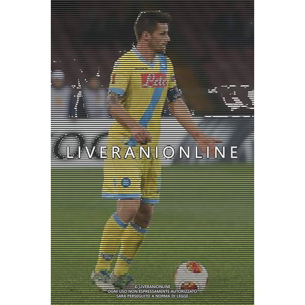 NAPOLI SWANSEA EUROPA LEAGUE 27-02-2014 NELLA FOTO: CHRISTIAN MAGGIO FOTO MOSCA- AG.LIVERANI