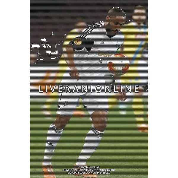 NAPOLI SWANSEA EUROPA LEAGUE 27-02-2014 NELLA FOTO: ASHLEY WILLIAMS FOTO MOSCA- AG-LIVERANI