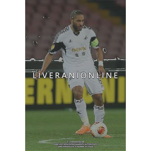 NAPOLI SWANSEA EUROPA LEAGUE 27-02-2014 NELLA FOTO: ASHLEY WILLIAMS FOTO MOSCA- AG-LIVERANI