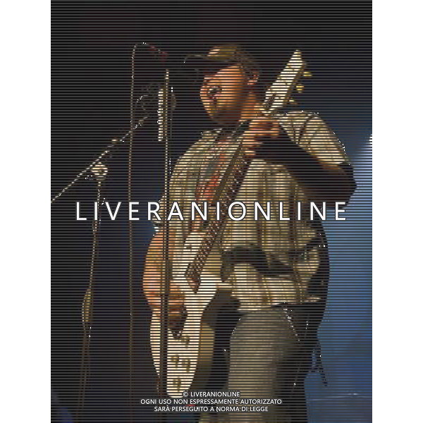 - Pictured is: Vocalist and guitarist Chris Robertson with Black Stone Cherry performing live at the Barrowland, Glasgow, Scotland, UK - 25th February 2014 AG ALDO LIVERANI SAS ONLY ITALY