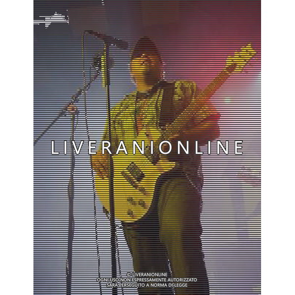 - Pictured is: Vocalist and guitarist Chris Robertson with Black Stone Cherry performing live at the Barrowland, Glasgow, Scotland, UK - 25th February 2014 AG ALDO LIVERANI SAS ONLY ITALY
