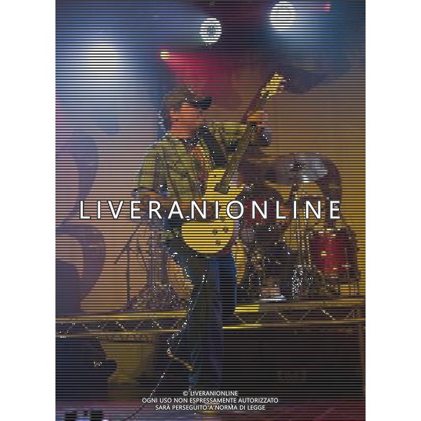- Pictured is: Vocalist and guitarist Chris Robertson with Black Stone Cherry performing live at the Barrowland, Glasgow, Scotland, UK - 25th February 2014 AG ALDO LIVERANI SAS ONLY ITALY