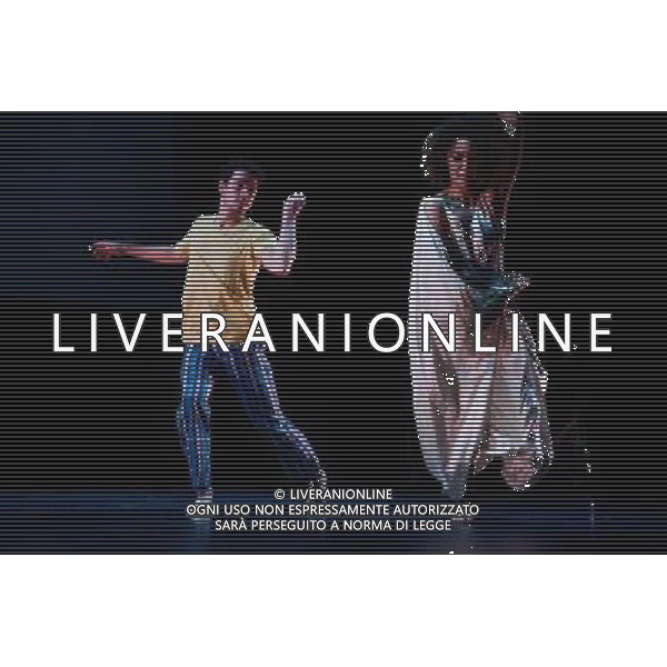Candoco Dance Company, Triple bill at Trinity Laban Conservatoire for Music and Dance. Dancers:Annie Hanauer, Kostas Papamatthaiakis,Susanna Recchia,Rick Rodgers,Tanja Erhart,Andrew Graham,Mirjam Gurtner. AG ALDO LIVERANI SAS ONLY ITALY