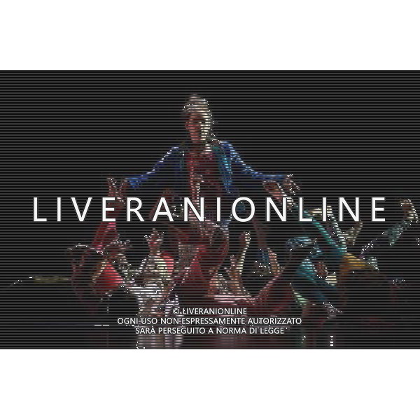 Candoco Dance Company, Triple bill at Trinity Laban Conservatoire for Music and Dance. Dancers:Annie Hanauer, Kostas Papamatthaiakis,Susanna Recchia,Rick Rodgers,Tanja Erhart,Andrew Graham,Mirjam Gurtner. AG ALDO LIVERANI SAS ONLY ITALY