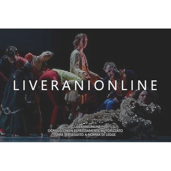 Candoco Dance Company, Triple bill at Trinity Laban Conservatoire for Music and Dance. Dancers:Annie Hanauer, Kostas Papamatthaiakis,Susanna Recchia,Rick Rodgers,Tanja Erhart,Andrew Graham,Mirjam Gurtner. AG ALDO LIVERANI SAS ONLY ITALY