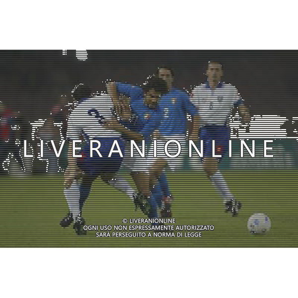 napoli 12/10/2002 italia - jugoslavia nella foto tommasi agenzia aldo liverani