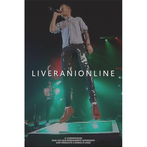 Brighton hip hop duo Rizzle Kicks - Harley \'Sylvester\' Alexander-Sule performing live in concert at the Hammersmith Apollo, London, United Kingdom. Date: 01/03/2014 AG ALDO LIVERANI SAS ONLY ITALY