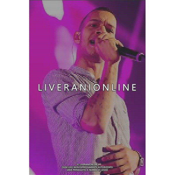 Brighton hip hop duo Rizzle Kicks - Harley \'Sylvester\' Alexander-Sule performing live in concert at the Hammersmith Apollo, London, United Kingdom. Date: 01/03/2014 AG ALDO LIVERANI SAS ONLY ITALY