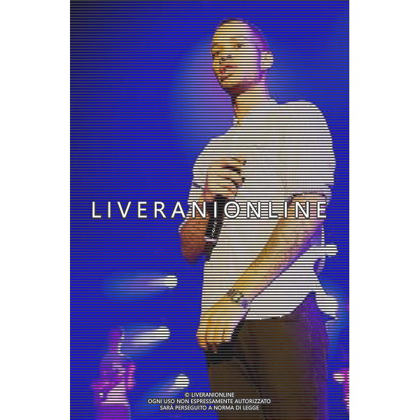 Brighton hip hop duo Rizzle Kicks - Harley \'Sylvester\' Alexander-Sule performing live in concert at the Hammersmith Apollo, London, United Kingdom. Date: 01/03/2014 AG ALDO LIVERANI SAS ONLY ITALY