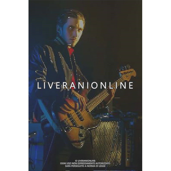 BangBangBang! - Tom Aylott (Bass and Vocals) performing live in concert at the Hammersmith Apollo, London, United Kingdom. London, United Kingdom. Date: 01/03/2014 AG ALDO LIVERANI SAS ONLY ITALY