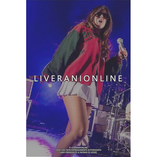 BangBangBang! - Natalie Chahal (Guitar and Vocals) performing live in concert at the Hammersmith Apollo, London, United Kingdom. London, United Kingdom. Date: 01/03/2014 AG ALDO LIVERANI SAS ONLY ITALY