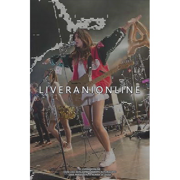 BangBangBang! - Natalie Chahal (Guitar and Vocals) performing live in concert at the Hammersmith Apollo, London, United Kingdom. London, United Kingdom. Date: 01/03/2014 AG ALDO LIVERANI SAS ONLY ITALY
