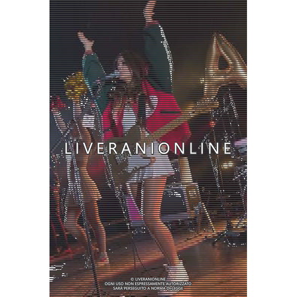 BangBangBang! - Natalie Chahal (Guitar and Vocals) performing live in concert at the Hammersmith Apollo, London, United Kingdom. London, United Kingdom. Date: 01/03/2014 AG ALDO LIVERANI SAS ONLY ITALY