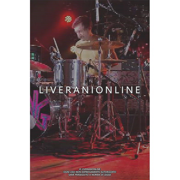 BangBangBang! - Sam Parkin (Drums and Vocals) performing live in concert at the Hammersmith Apollo, London, United Kingdom. London, United Kingdom. Date: 01/03/2014 AG ALDO LIVERANI SAS ONLY ITALY