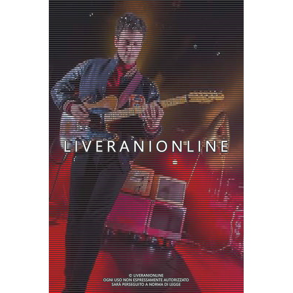 BangBangBang! - guitarist performing live in concert at the Hammersmith Apollo, London, United Kingdom. London, United Kingdom. Date: 01/03/2014 AG ALDO LIVERANI SAS ONLY ITALY
