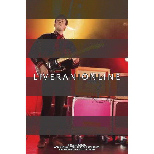 BangBangBang! - guitarist performing live in concert at the Hammersmith Apollo, London, United Kingdom. London, United Kingdom. Date: 01/03/2014 AG ALDO LIVERANI SAS ONLY ITALY