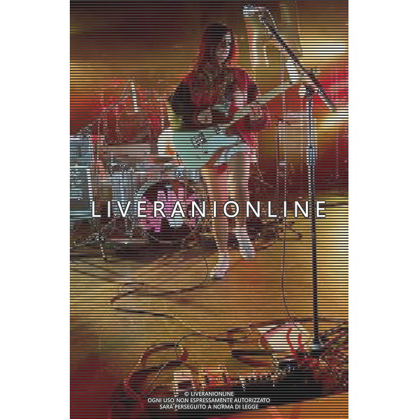 BangBangBang! - Natalie Chahal (Guitar and Vocals) performing live in concert at the Hammersmith Apollo, London, United Kingdom. London, United Kingdom. Date: 01/03/2014 AG ALDO LIVERANI SAS ONLY ITALY