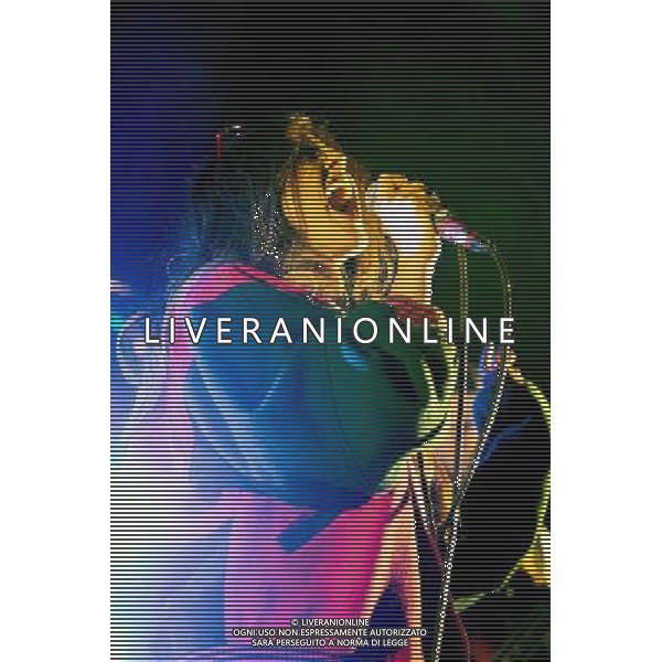 BangBangBang! - Natalie Chahal (Guitar and Vocals) performing live in concert at the Hammersmith Apollo, London, United Kingdom. London, United Kingdom. Date: 01/03/2014 AG ALDO LIVERANI SAS ONLY ITALY
