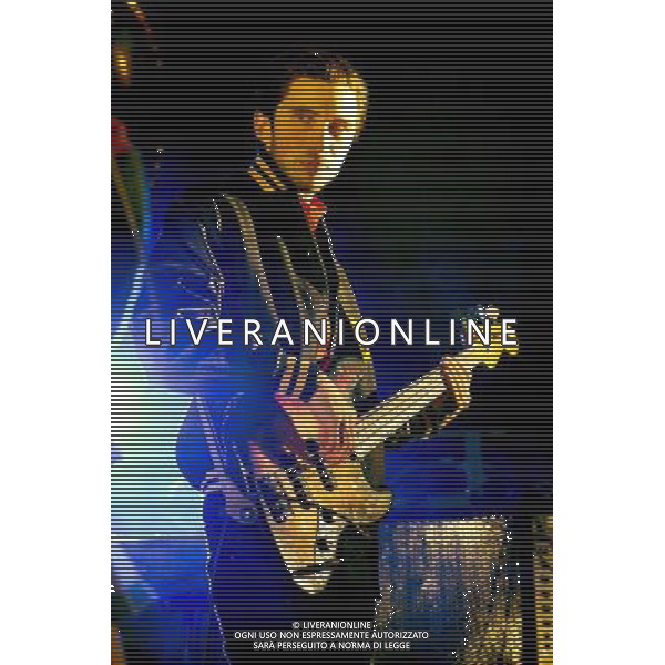 BangBangBang! - Tom Aylott (Bass and Vocals) performing live in concert at the Hammersmith Apollo, London, United Kingdom. London, United Kingdom. Date: 01/03/2014 AG ALDO LIVERANI SAS ONLY ITALY