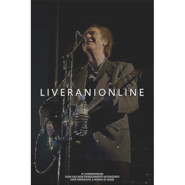 RAY DAVIES performs new show entitled \'Americana: Songs, Stories and Home Movies\' at sold out Union Chapel, London on 4th March 2014. The show features Ray with his guitarist, Bill Shanley, as an acoustic duo performing songs featured in his new book, Americana, as well as some classic Kinks tracks. AG ALDO LIVERANI SAS ONLY ITALY