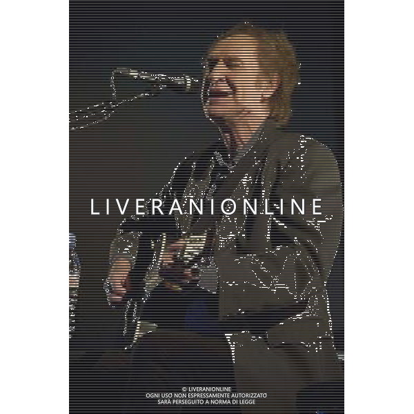 RAY DAVIES performs new show entitled \'Americana: Songs, Stories and Home Movies\' at sold out Union Chapel, London on 4th March 2014. The show features Ray with his guitarist, Bill Shanley, as an acoustic duo performing songs featured in his new book, Americana, as well as some classic Kinks tracks. AG ALDO LIVERANI SAS ONLY ITALY
