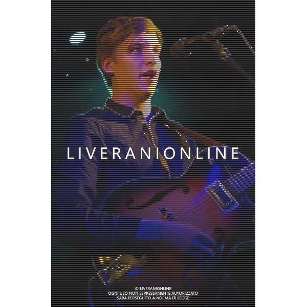 Bristol singer/songwriter George Ezra (born George Ezra Barnett) headlines a sold out show at Dingwalls, Camden/London, England, UK on 4th March 2014. AG ALDO LIVERANI SAS ONLY ITALY