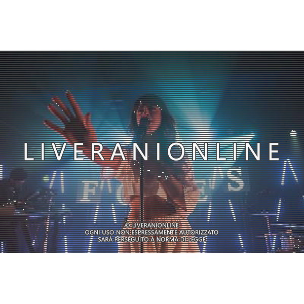 Foxes perform live at the Scala in Kings Cross, London on March 4, 2014. AG ALDO LIVERANI SAS ONLY ITALY
