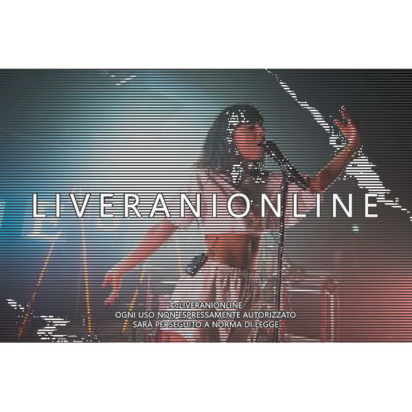 Foxes perform live at the Scala in Kings Cross, London on March 4, 2014. AG ALDO LIVERANI SAS ONLY ITALY