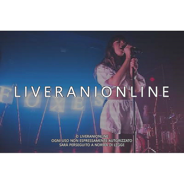 Foxes perform live at the Scala in Kings Cross, London on March 4, 2014. AG ALDO LIVERANI SAS ONLY ITALY