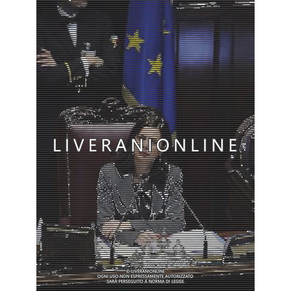 Roma - 05/03/2014 - Montecitorio - Discussione della nuova legge elettorale - nella foto: Laura Boldrini / Ph. Fabrizio Corradetti - Ag. Aldo Liverani Sas