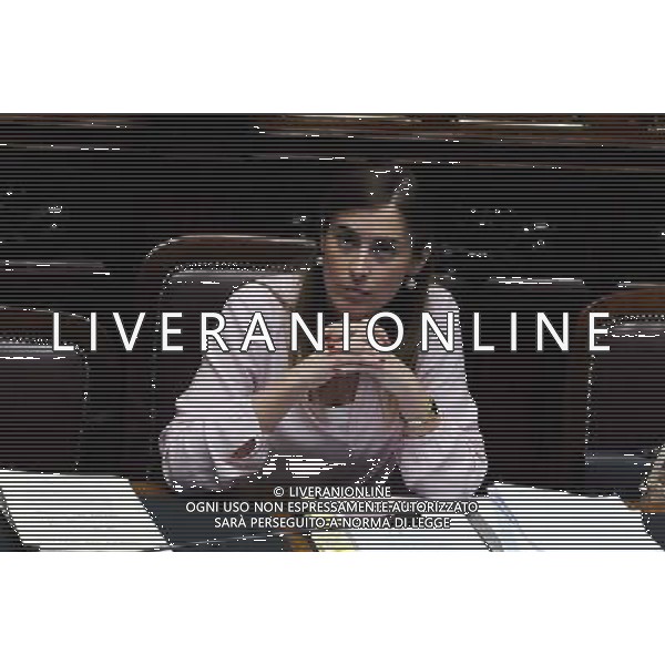 Roma - 05/03/2014 - Montecitorio - Discussione della nuova legge elettorale - nella foto: Maria Elena Boschi / Ph. Fabrizio Corradetti - Ag. Aldo Liverani Sas