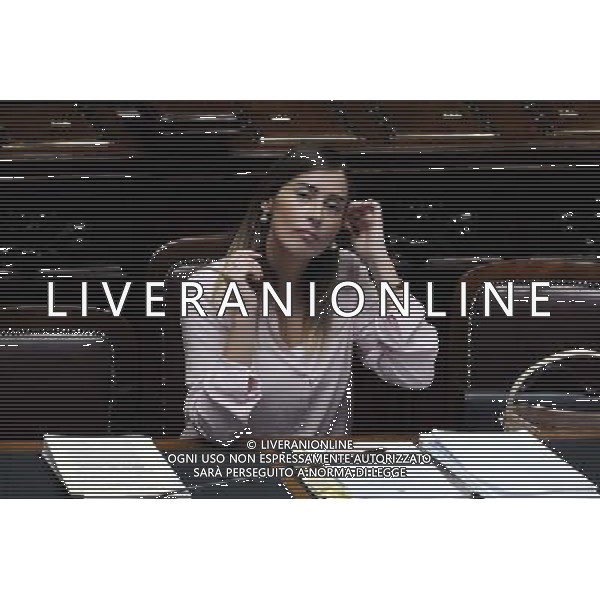 Roma - 05/03/2014 - Montecitorio - Discussione della nuova legge elettorale - nella foto: Maria Elena Boschi / Ph. Fabrizio Corradetti - Ag. Aldo Liverani Sas