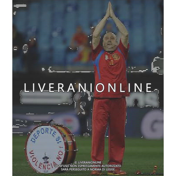 Amichevole Madrid - 05.03.2014 Spagna-Italia Nella Foto:lo storico tifoso della spagna sempre presente /Ph.Vitez-Ag. Aldo Liverani