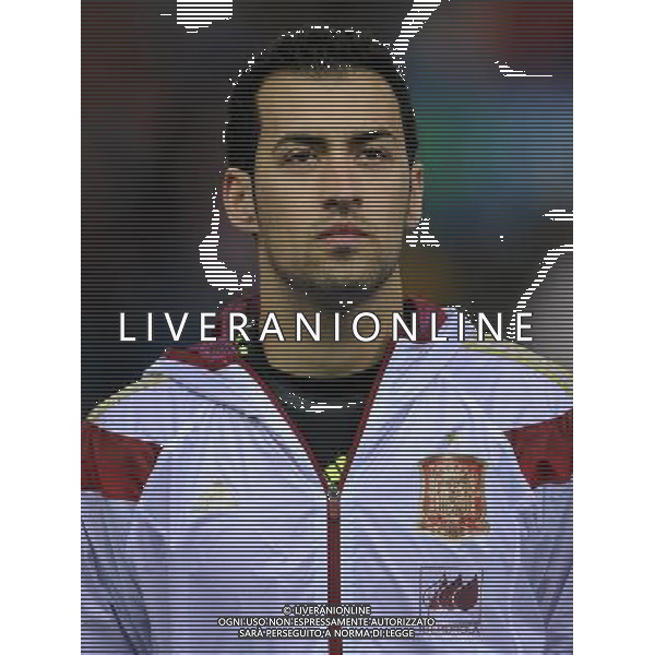 Amichevole Madrid - 05.03.2014 Spagna-Italia Nella Foto:Busquets Sergio /Ph.Vitez-Ag. Aldo Liverani