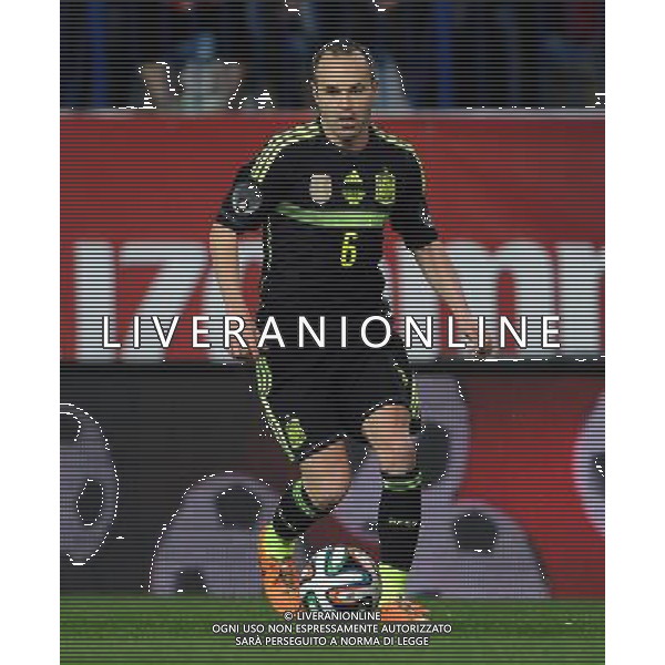 Amichevole Madrid - 05.03.2014 Spagna-Italia Nella Foto:Iniesta Andreas /Ph.Vitez-Ag. Aldo Liverani