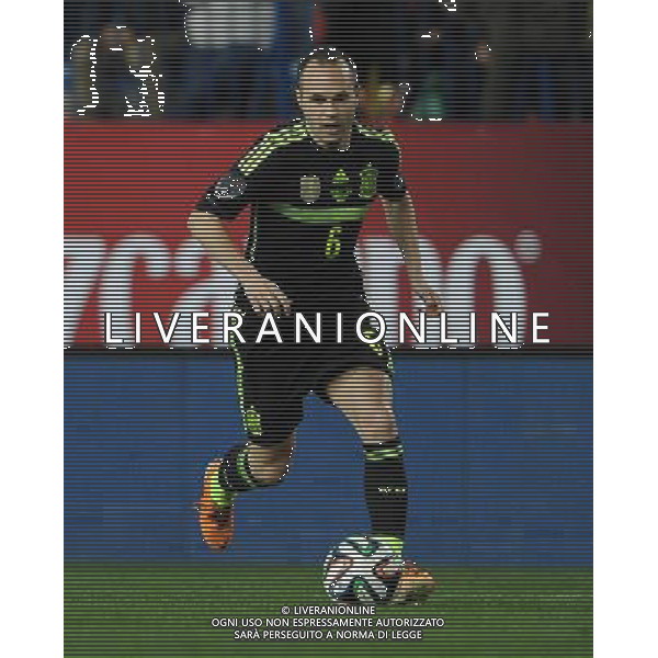 Amichevole Madrid - 05.03.2014 Spagna-Italia Nella Foto:Iniesta Andreas /Ph.Vitez-Ag. Aldo Liverani