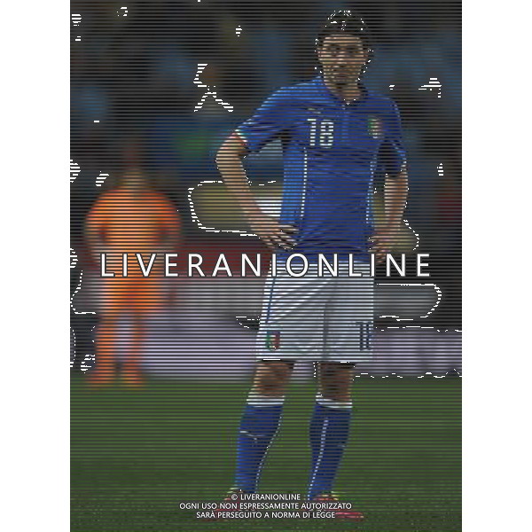 Amichevole Madrid - 05.03.2014 Spagna-Italia Nella Foto:Montolivo Riccardo /Ph.Vitez-Ag. Aldo Liverani