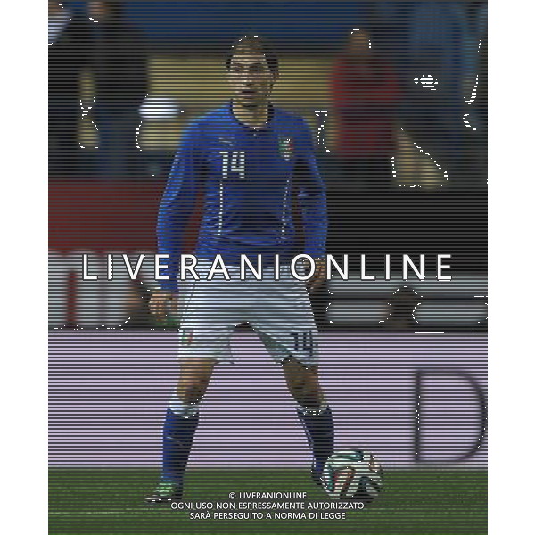 Amichevole Madrid - 05.03.2014 Spagna-Italia Nella Foto:Paletta Gabriel /Ph.Vitez-Ag. Aldo Liverani