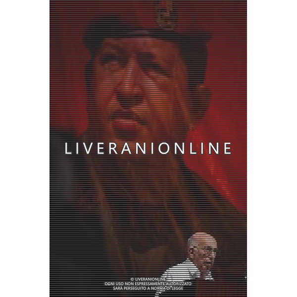 (140306) -- HAVANA, March 6, 2014 () -- Cuban Vice President Jose Ramon Machado Ventura speaks at a meeting to commemorate the first anniversary of the death of former Venezuelan leader Hugo Chavez, in Havana, capital of Cuba, on March 5, 2014. (/Liu Bin)(axy) AG ALDO LIVERANI SAS ONLY ITALY