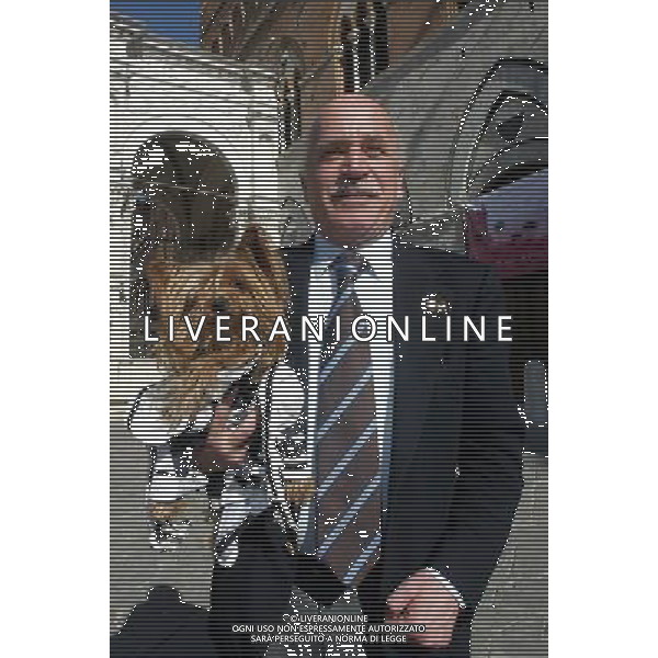 Servizio Presidente A.C.Siena Paolo De Luca Il Presidente in Piazza del Campo con il cagnolino Douss foto aldo liverani de luca paolo