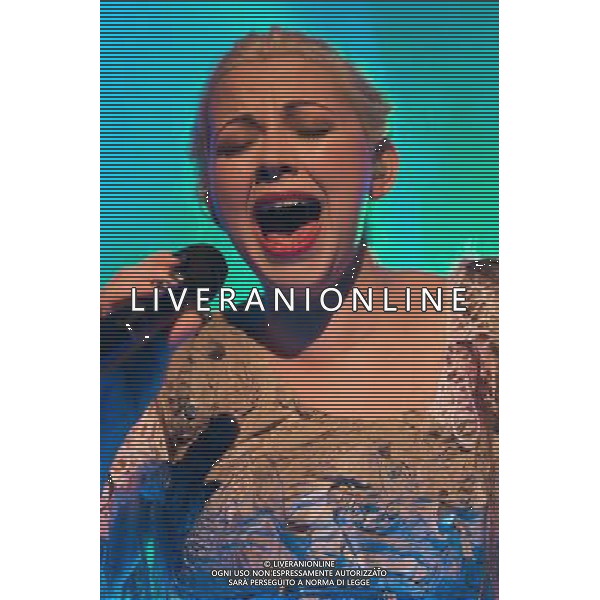 Charlotte Church performing her new EP \'Four\' as well as tracks from her EP series so far. The show included extraordinary stage costumes controlled the audience, plus other surprises on the night, all centred around the EP\'s scientific theme. Riverside Studios, Hammersmith, London, UK, 05 March 2014. AG ALDO LIVERANI SAS ONLY ITALY