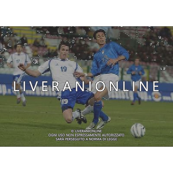 MESSINA,17 NOVEMBRE 2004 AMICHEVOLE NAZIONALE ITALIA - FINLANDIA NELLA FOTO ANDREA CARACCIOLO FOTO FRANCESCO SAYA/AGENZIA ALDO LIVERANI