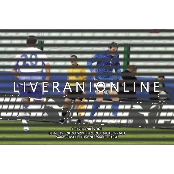 MESSINA,17 NOVEMBRE 2004 AMICHEVOLE NAZIONALE ITALIA - FINLANDIA NELLA FOTO ALESSANDRO PARISI FOTO FRANCESCO SAYA/AGENZIA ALDO LIVERANI