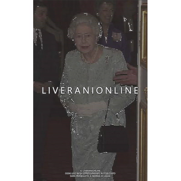 The Queen, accompanied by The Duke of Edinburgh,attending a reception to mark the launch of the Christ Church Cathedral Music Trust. AG ALDO LIVERANI SAS ONLY ITALY